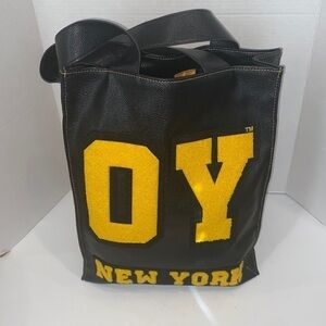 Bag Daddy RTR New York Interior Pockets Faux Leather Bag